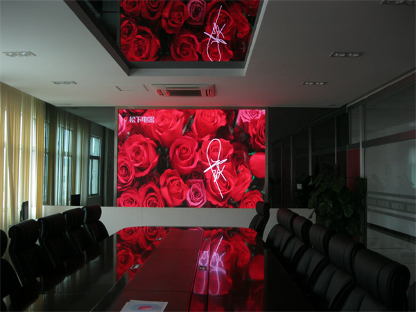 铁路局会议室P3全彩led显示屏